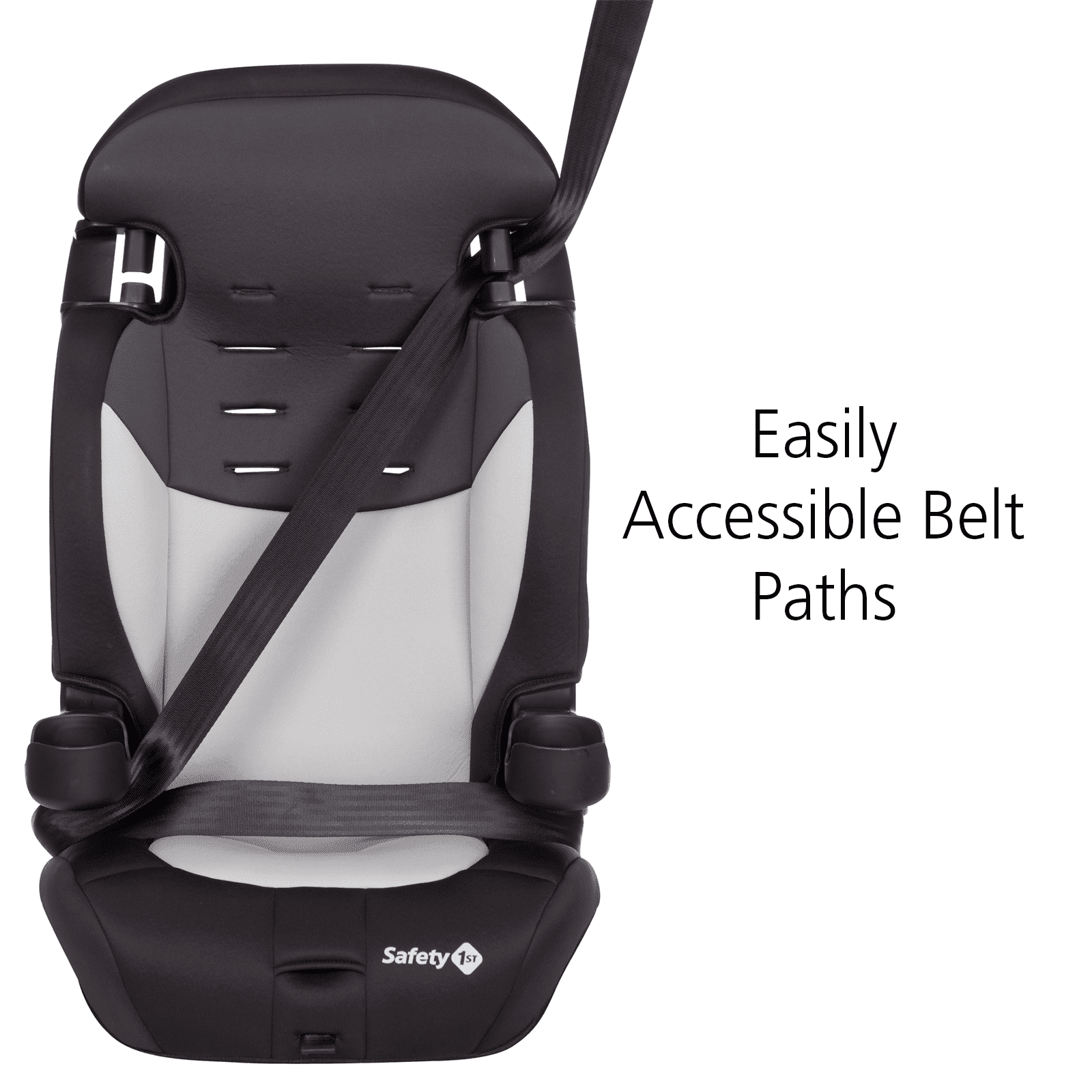 Safety 1st Grand 2-in-1 Booster Car Seat, Black Sparrow, Toddler, Unisex