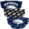 Nevada Wolf Pack WinCraft Adult Face Covering 3-Pack