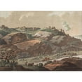 thumbnail image 2 of Georg Haas 18x14 Gold Ornate Wood Frame and Double Matted Museum Art Print Titled - The Citadel of Frideriksteen (1787 - 1791), 2 of 4