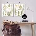 thumbnail image 4 of Stupell Industries Watercolor Fern Leaves Plants & Flowers Painting Wrapped Canvas Art Print Wall Art, 24 x 30, Set of 2, 4 of 8