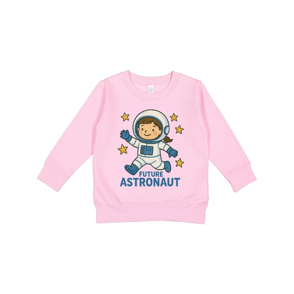 Inktastic Future Astronaut Kids Space Theme Toddler Sweatshirt