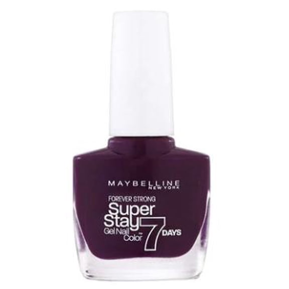 Maybelline York Forever Strong Nail Varnish Extreme Blackcurrant 10ml 7 Days