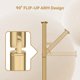 thumbnail image 5 of Porta Papel Higiénico RRM 57 cm Acero Inoxidable Dorado, 5 of 7