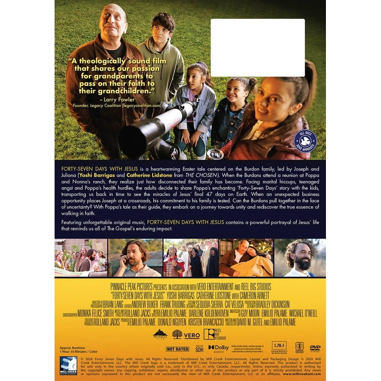 47 Days with Jesus (DVD), Pinnacle Peak Picts, Religion
