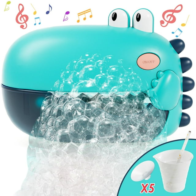 Máquina de burbujas de baño Lehoo Castle Toddler Dinosaur, 250 ml
