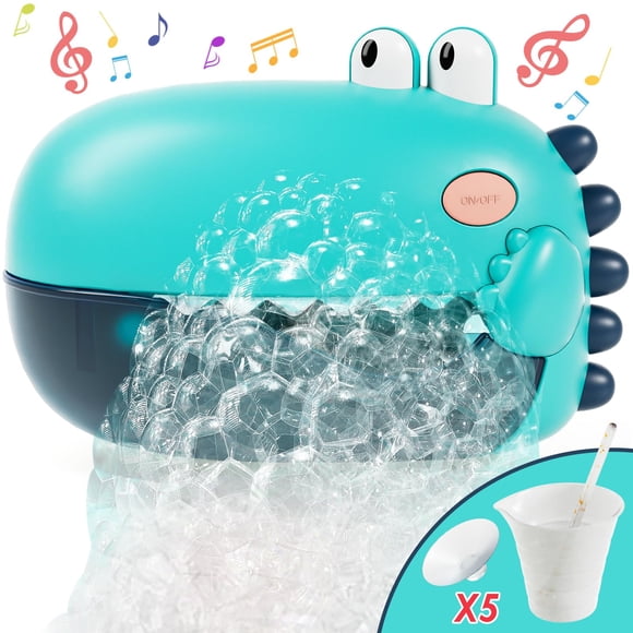 Máquina de burbujas de baño Lehoo Castle Toddler Dinosaur, 250 ml