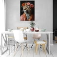 thumbnail image 2 of MUDKET Leopard Wall Art, Boho Leopard Canvas Wall Art Prints, Unique Living Room Pictures Wall Decor, Framed Wall Paintings for Bedroom Office 18"L x 12"W, 2 of 9