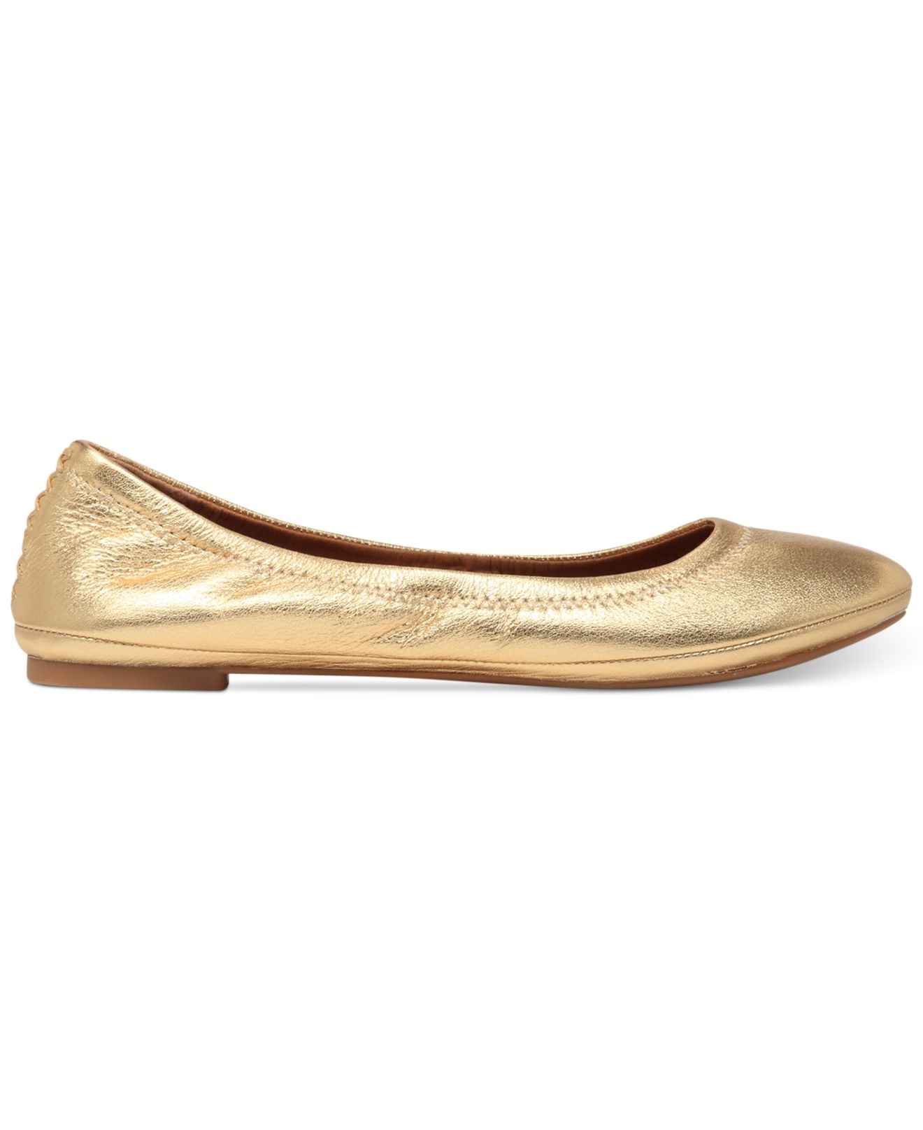 Lucky brand hot sale gold flats