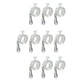 thumbnail image 2 of Monyance Flag Pole Clamps 8pcs Flag Pole Clips Flagpole Rings Rotating Mounting Metal Clip Tools(3.15X1.77X0.59Inches), 2 of 10