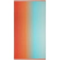 thumbnail image 2 of Serviette de Plage 100 % Coton 40 Po x 72 Po (Rayures Orange), 2 of 3