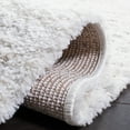 thumbnail image 5 of SAFAVIEH August Ravenna Diamond Shag Area Rug, Beige/Black, 6'7" x 6'7" Square, 5 of 8