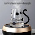 thumbnail image 4 of Glass Cold Water Kettle with Handle Cartoon Cow Cold Cup, 4 of 5