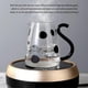 thumbnail image 4 of Glass Cold Water Kettle with Handle Cartoon Cow Cold Cup, 4 of 5