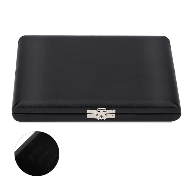 Wooden Oboe Reed Case Solid Wooden Oboe Reeds Case Oboe Reeds Case Reed Case Holder Storage Box Wooden And PU Leather For 10/12/20pcs Oboe Reeds
