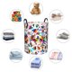 thumbnail image 4 of Fotbe Mexican Bright Style Cesto de Ropa con Asas, Cesto Impermeable de Gran Capacidad, Bolsa de Lavado para Dormitorio, Cesto de Ropa con Ruedas y Asas-Small, 4 of 6