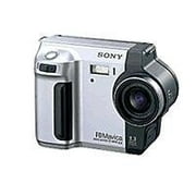 Sony Mavica-MVC-FD87 - Digital camera - compact - 1.3 MP - 3x optical zoom - black, metallic silver