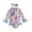 Light Blue, variant on Clearance! Ohufall Toddler Swimsuit Toddler Baby Girl's Swimsuit Long-sleeved Flower Print Ruffle Trim One-piece Swimsuit With Hair Band Swimwear Suit Bathing Suits Clearance