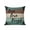 Brown Green, variant on 1 Pack Outdoor Throw Pillow, Vintage Boho Waterproof Pillow with Insert Included, Farmhouse Retro Teal Brown Wooden Grain Decorative Accent Cushion Sofa Pillows for Patio Porch, 16 x 16 In