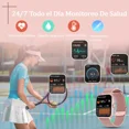 thumbnail image 3 of Reloj Inteligente Impermeable Para Mujer Caja Dorada Reloj Inteligente Mujer Llamadas Smartwatches, 3 of 8