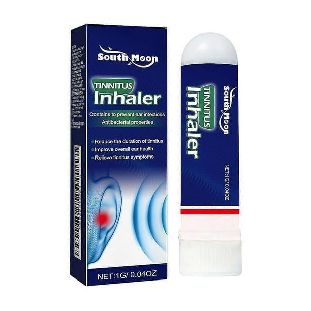 3 piezas de inhalación nasal para aliviar el tinnitus de South Moon, alivia el tinnitus, la parte posterior de la oreja, la picazón en los oídos, cuidado calmante, inhalación nasal | |