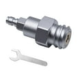 thumbnail image 3 of Luzkey Carbonator CO2 Tank Adapter Directly Replacement Male Quick Disconnect Quick Joint for Water Sparkling Water Makers Beer, 3 of 8