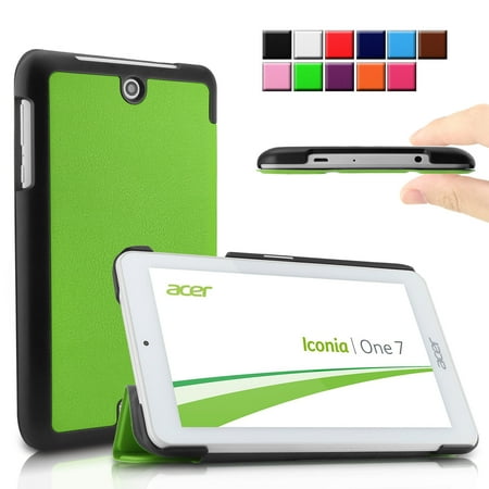 Infiland Ultra Shell Cover Case For Acer Iconia One B1-770 7-Inch Android Tablet, Green