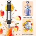 thumbnail image 3 of MULISOFT Immersion Blender Handheld, 1100W 5-in-1 Hand Blender with Variable Speed Design for Baby Food, Soup, Smoothies & Baking, Easy to Clean, 3 of 10