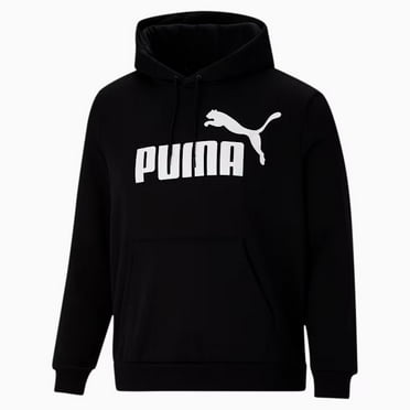 Puma Men's Essential Long Sleeve Hoodie 4XL Black