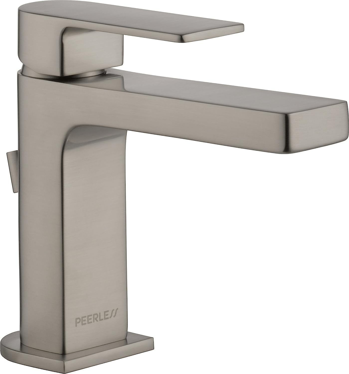 Peerless Single Handle Lav Faucet in Brushed Nickel Recommended for Use in Bathroom