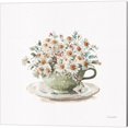 thumbnail image 2 of Great Art Now Garden Tea by Lisa Audit 4 Piece Canvas Art Set Each 14"W x 14"H, 2 of 5