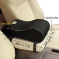 thumbnail image 3 of Pluma para asiento de coche, Jormftte, Espuma, 30 x 17 x 10 cm, Negro, 3 of 5