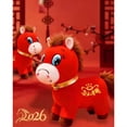thumbnail image 5 of 20cm Crying Happy Horse Plush Toy - Two Faced Emotional Expression Stuffed Animal for Year of the Horse Mascot, Soft Skin Friendly Fabric for Kids Collectors, Huggable Novelty Gift, 5 of 8