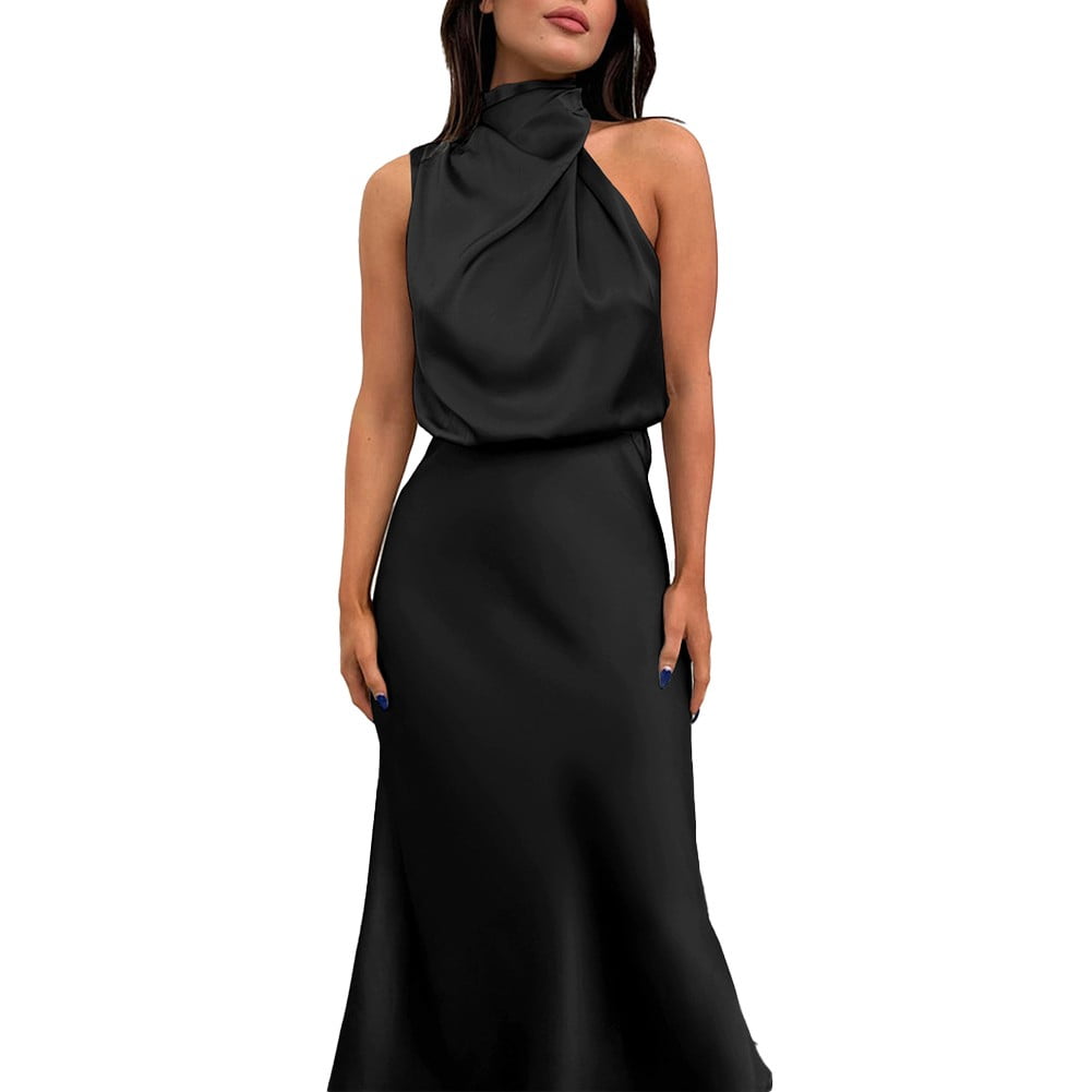 High neck party dresses hotsell