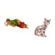 thumbnail image 5 of Estatua De Resina De Gato José, Figura De Jesús Durmiendo, Escultura De Animal, Decoración De Escritorio, Arte Artesanal, Adorno Para Mesa, Estante, Oficina, Coche, Chimenea, 5 of 8