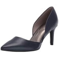 thumbnail image 2 of Bandolino Grenow Heel Navy Smooth/Lizard 8.5, 2 of 3
