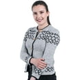 thumbnail image 4 of Gamboa Cardigan en Alpaga Véritable pour Femmes Hiver Automne Léger Doux Pull, 4 of 4