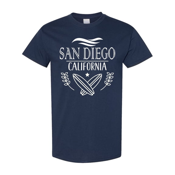 San Diego California Cute Surfing T-Shirt