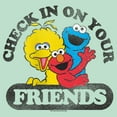 thumbnail image 2 of Girl's Sesame Street Checking In on Friends  Graphic T-Shirt, 2 of 4