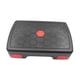 thumbnail image 4 of Stepper para entrenamiento aeróbico, equipo de entrenamiento con step, tabla de equilibrio resistente y antideslizante rojo negro, 4 of 8