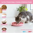 thumbnail image 4 of Comedero lento para gatos MateeyLife de silicona 2 piezas para comida seca/húmeda, 4 of 7