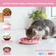 thumbnail image 4 of Comedero lento para gatos MateeyLife de silicona 2 piezas para comida seca/húmeda, 4 of 7