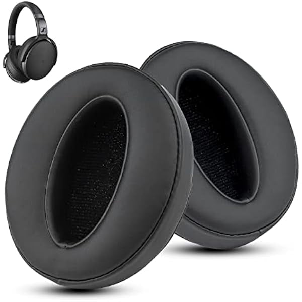 wonima11 Specialized Replacement Ear Pads for Sennheiser Headphones, Fits HD4.50BT/ HD4.50/ HD4.50BTNC/ HD458BT/ HD450/ HD450BT, Headset Ear Cushion with Soft Clothes & Memory Foam (Classic Black)