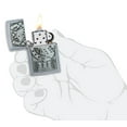 thumbnail image 3 of Zippo Lucky 7 Emblem Street Chrome Pocket Lighter, 3 of 6