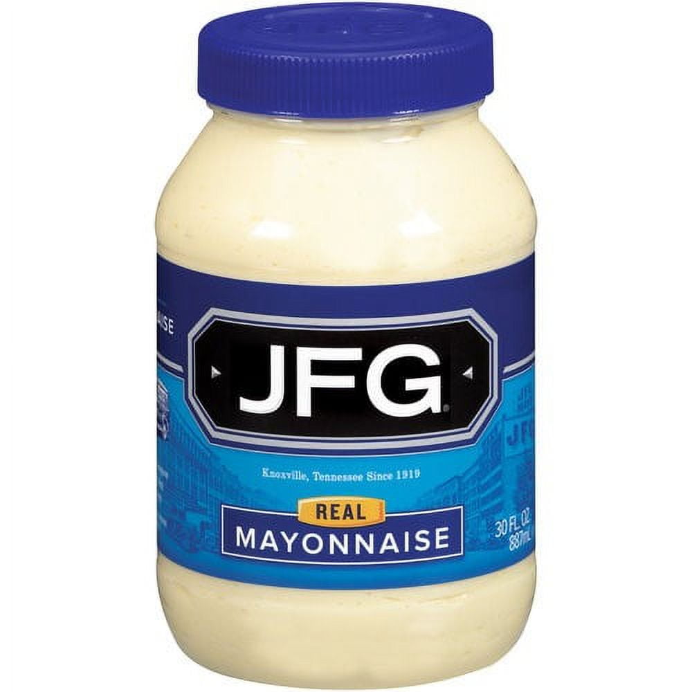 (3 pack) JFG Real Mayonnaise, 30 oz Plastic Jar