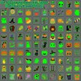 thumbnail image 3 of 204 Tatuajes Glow de Halloween en Hojas Individuales para Niños., 3 of 3
