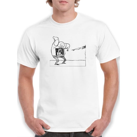 Inside The Anger T-Shirt Men -Wilfred Hildonen Designs, Male 4X-Large