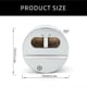 thumbnail image 3 of Concealed Shackle Lock Concealed Shackle Padlocks Keyed Alike Trailer Puck Padlocks Hockey Puck Lock for Warehouse, Container, 3 of 5