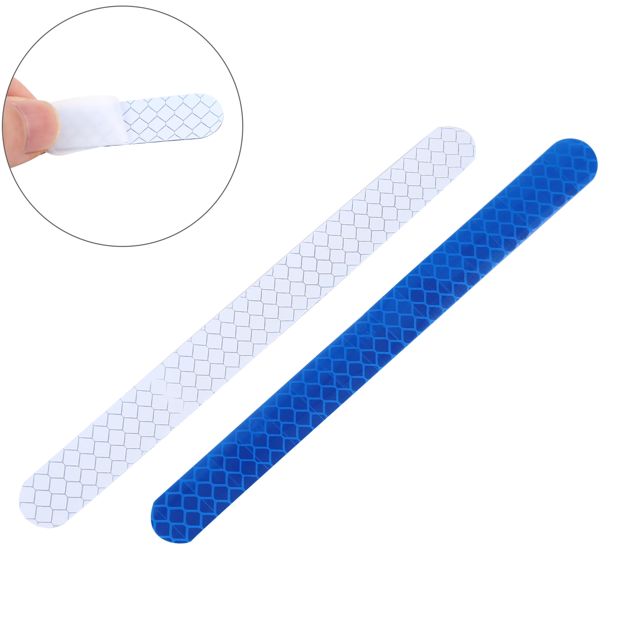 JIASHA Autocollants Reflecteurs,Ruban Adh/ésif R/éfl/échissant Paquet S/écurit/é R/éfl/échissant Auto-adh/ésives Avertissement Bande,S/écurit/é /à marquer de Visibilit/é Nocturne