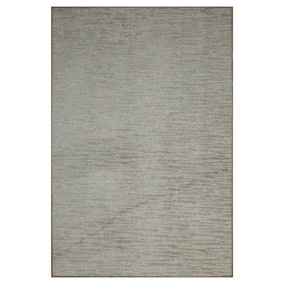 Furnish My Place Abstract Contemporary Stripes Modern Plush Two Tone High Low Pattern Rug Carpet| Pet & Kids Friendly| Great for Events Wedding | Made in USA - Easy Fit Brown, 7' x 18' Area Rug