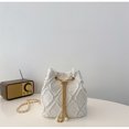 thumbnail image 3 of Jean Bolso Cubo Denim Diamante Patrón Mujeres Cordón Ajustable Correa Hobo, 3 of 9